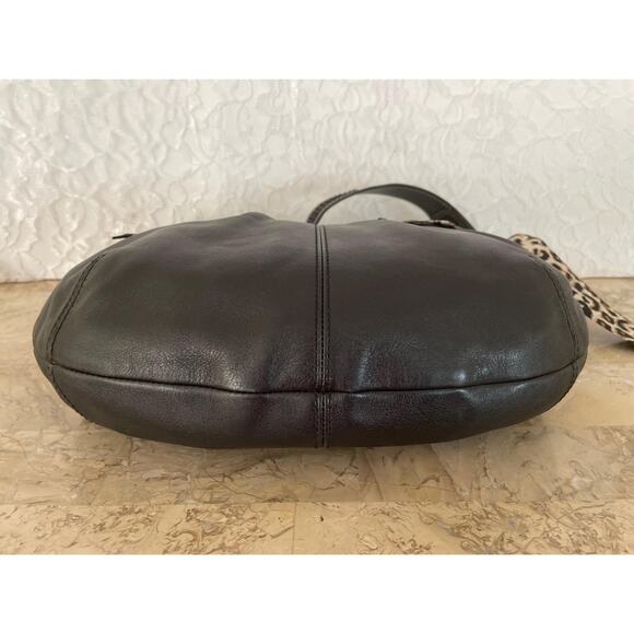 Coach Ergo Pleated hobo/soho black Leather Shoulder Bag - Picture 6 of 9